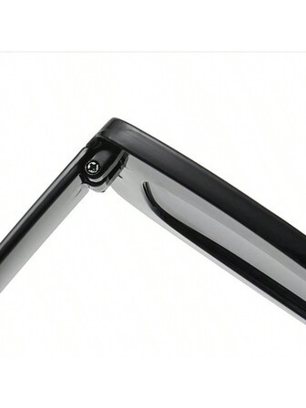 1pc Women's Classic Rectangular Plastic Frame Sunglasses, Suitable For Outdoor Photography | SHEIN