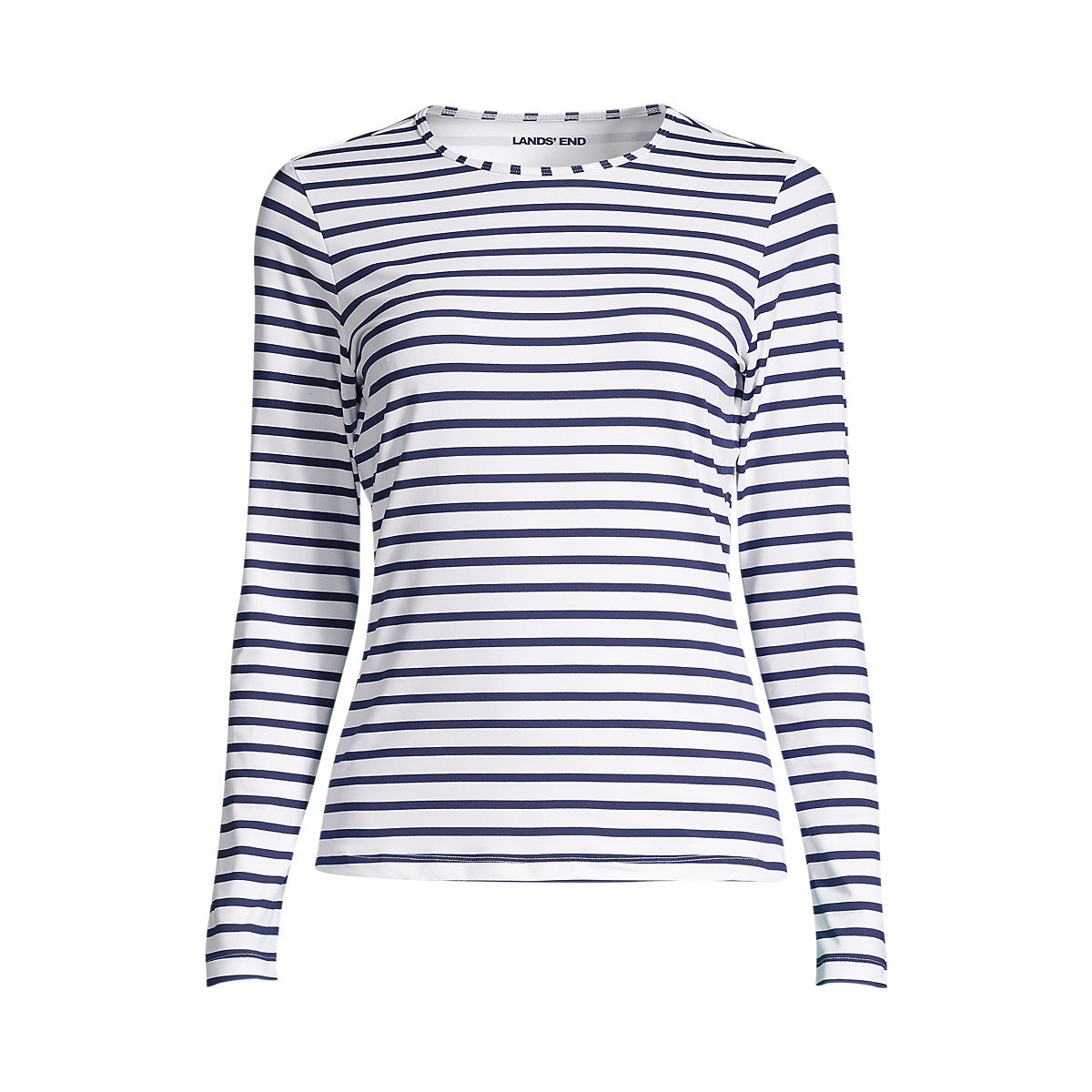 Women's SunShade UPF 50 Long Sleeve Relaxed Rash Guard Print | Lands' End (US)