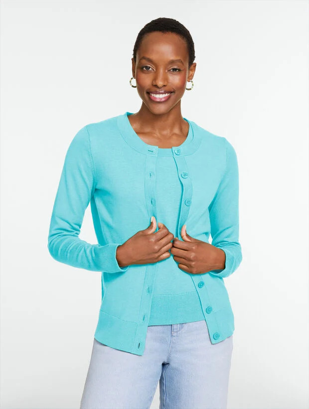 Charming Cardigan - Wide Placket | Talbots