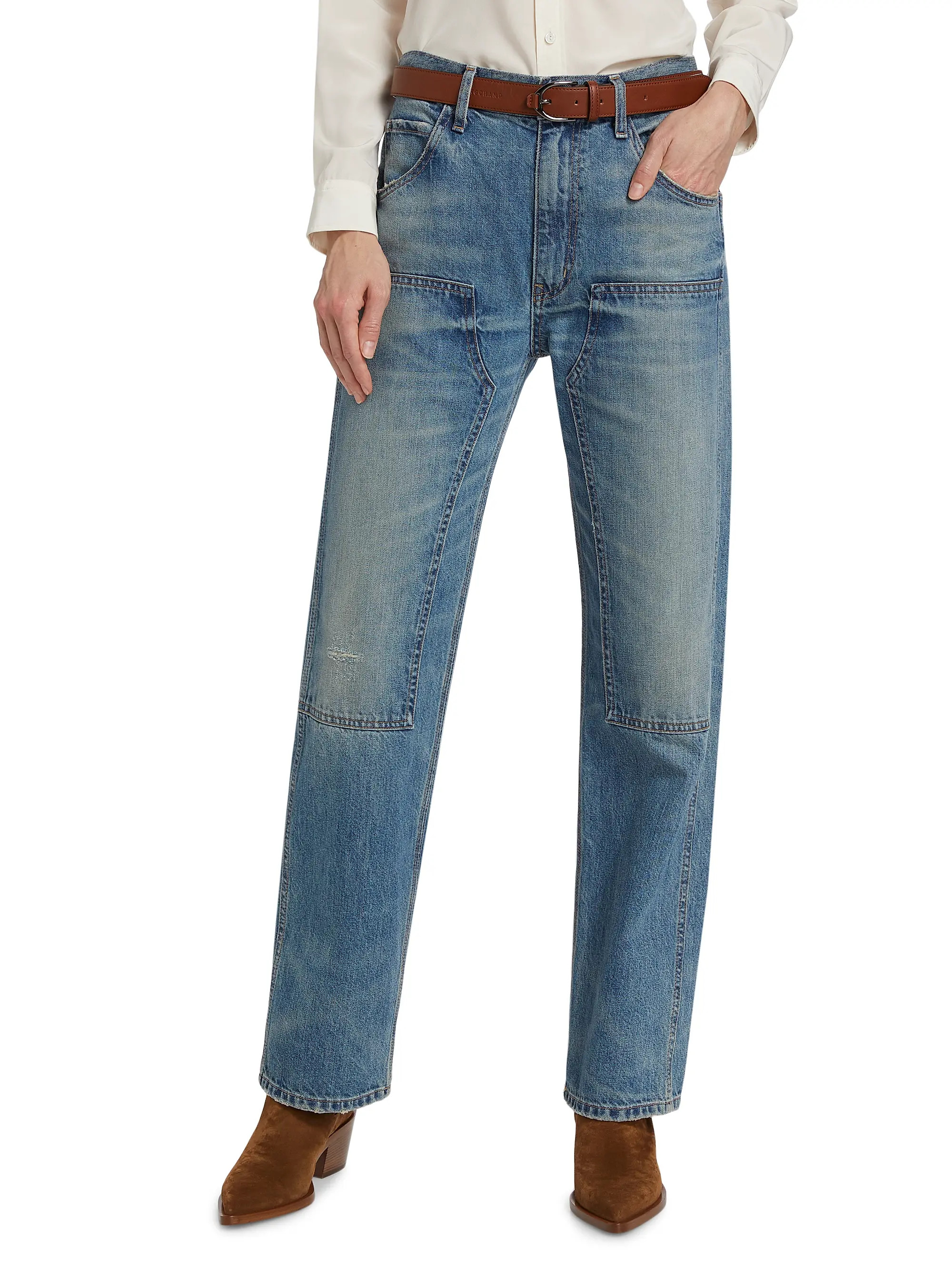 Welder Mid-Rise Carpenter Straight-Leg Jeans | Saks Fifth Avenue