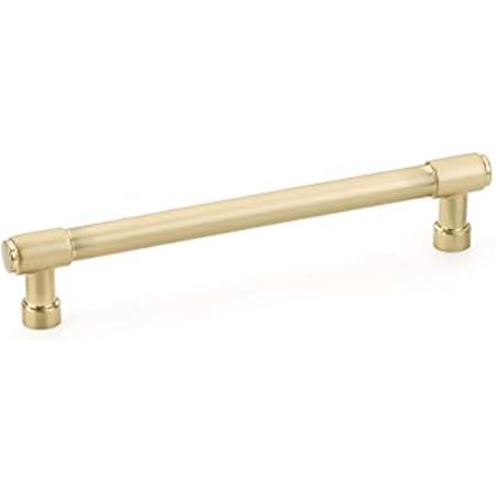 Emtek Jasper Pull, 12" Center-to-Center, Satin Brass | Amazon (US)