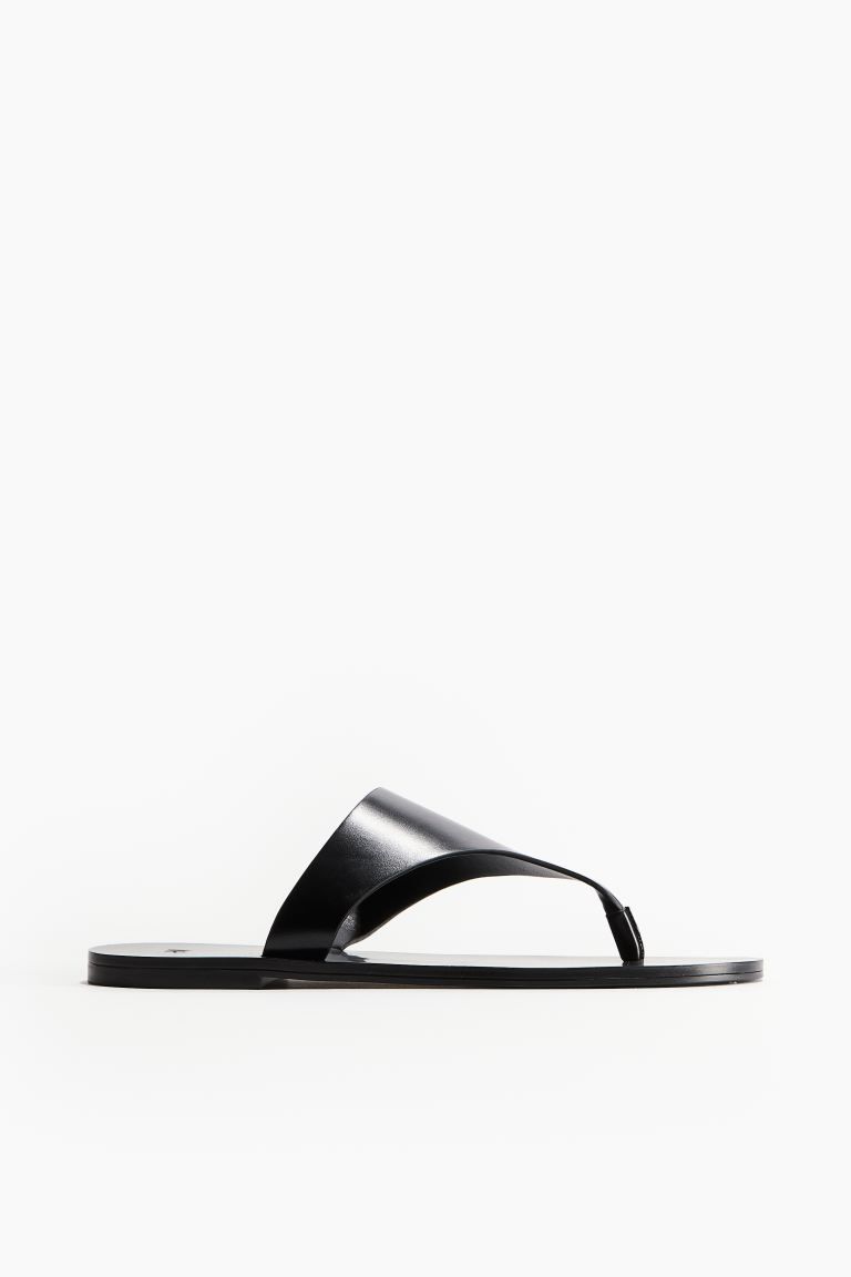 Sandals - No heel - Black - Ladies | H&M CA | H&M (US + CA)