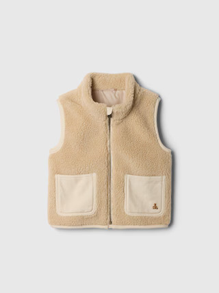 babyGap Sherpa Vest | Gap (US)