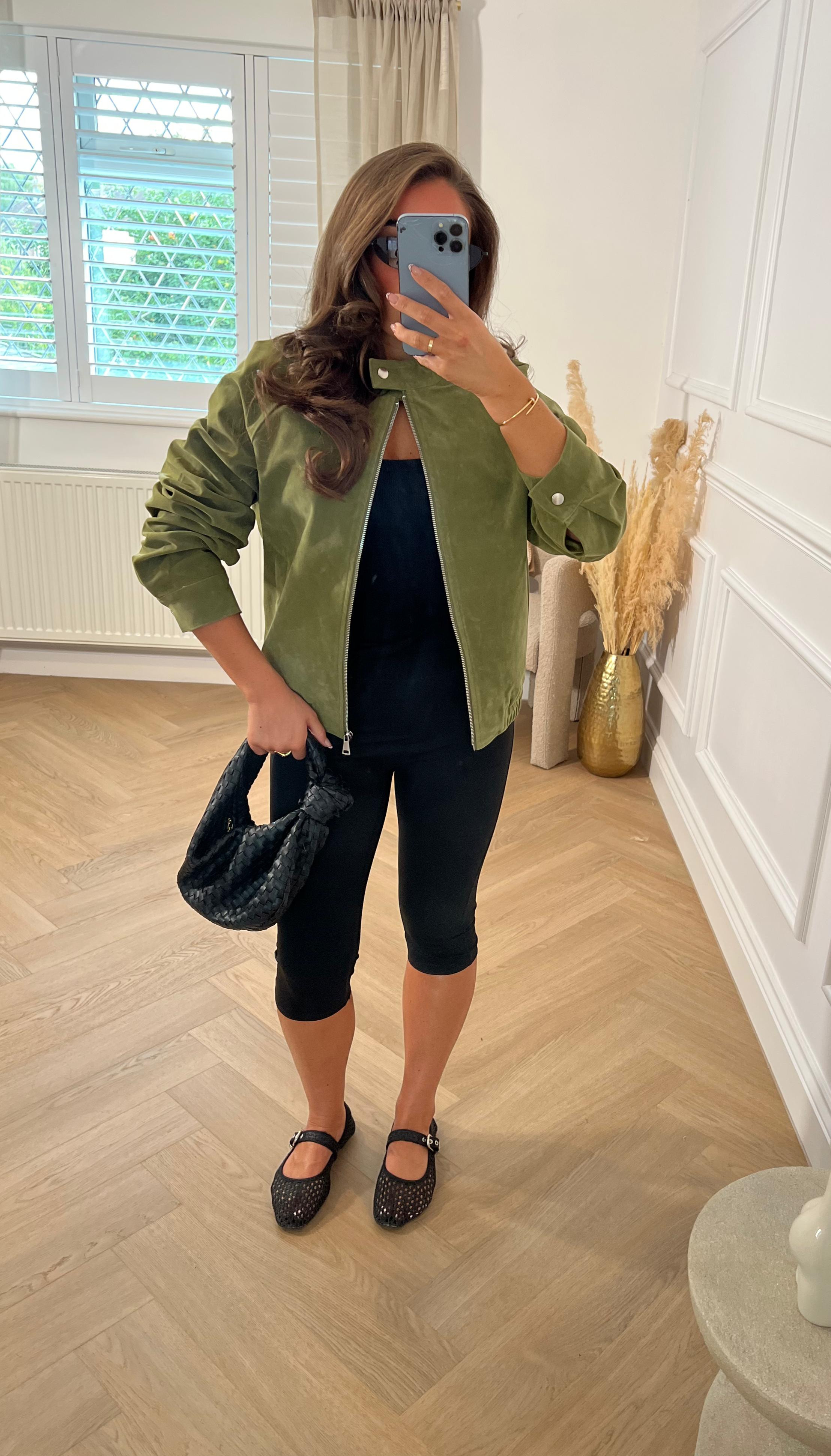 Autumn, transitional outfit, PLT haul, faux suede jacket, capri leggings, petite, striped shirt, tailored trousers, buttercream co-ord, jeans, polo neck jumper, suede bag  

 #LTKuk #LTKautumn #LTKeurope