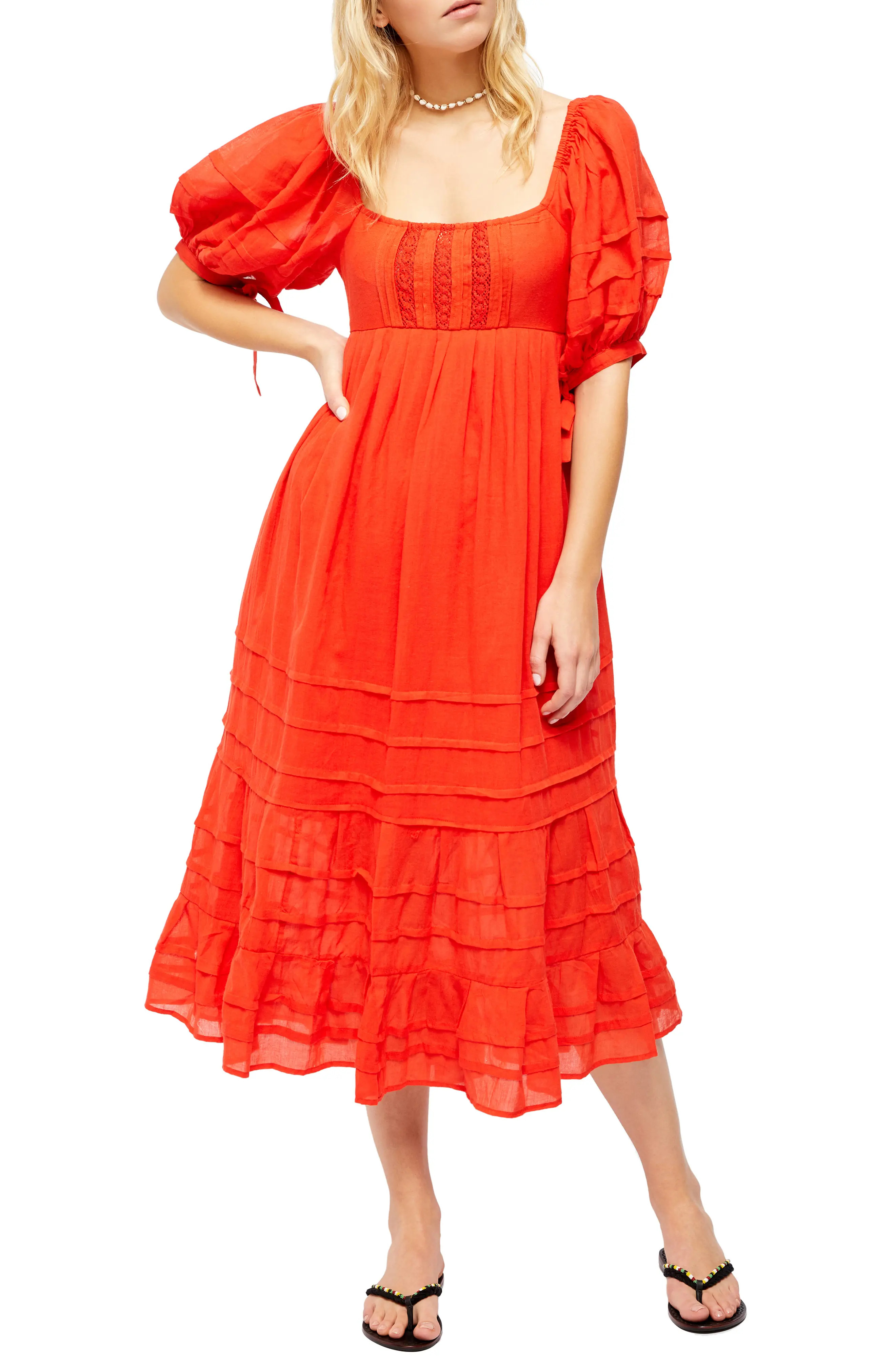 Women's Free People Let's Be Friends Midi Dress | Nordstrom