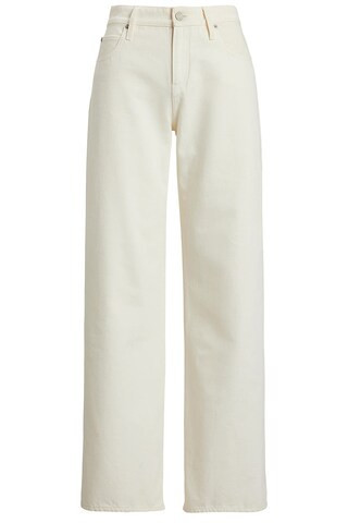 Ralph Lauren Collection Mercer Relaxed Wide-Leg Jean in Glacial White - White. Size 29 (also in 24, 25, 27, 30). | FWRD 