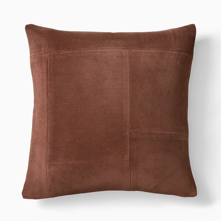 Patchwork Chenille Pillow Cover | West Elm (US)