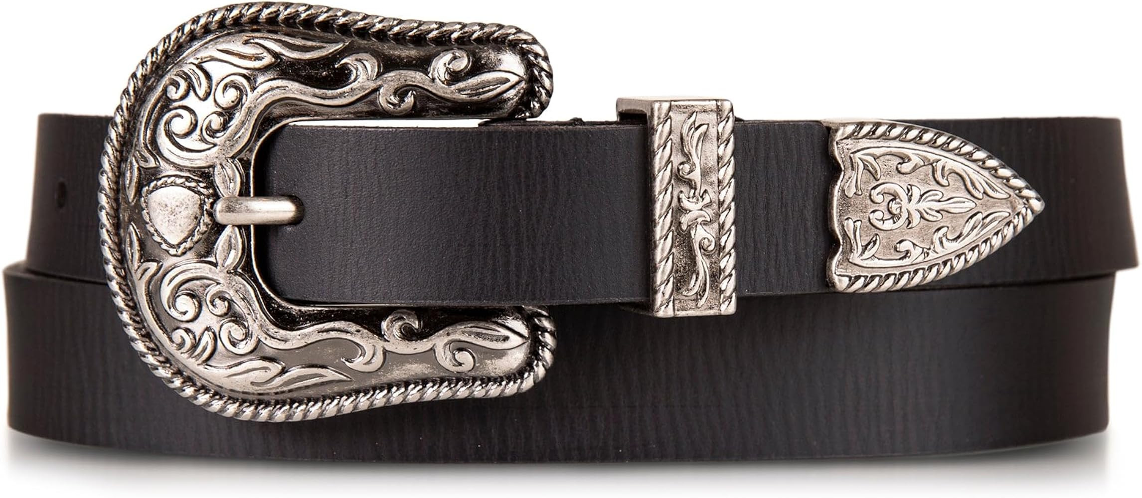 Lucky Brand Women's Western-Inspired Leather Belt | Classic | American Heritage | Casual | Vintag... | Amazon (US)