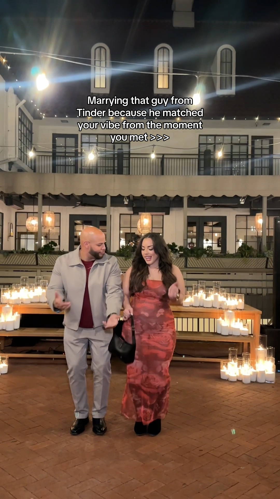 His & hers coordinated holiday outfits for floral night with The Knot in Santa Ynez, CA! Love this sheer mesh Meshki dress so much! Wearing size XL

#LTKmidsize #LTKmens #LTKHoliday