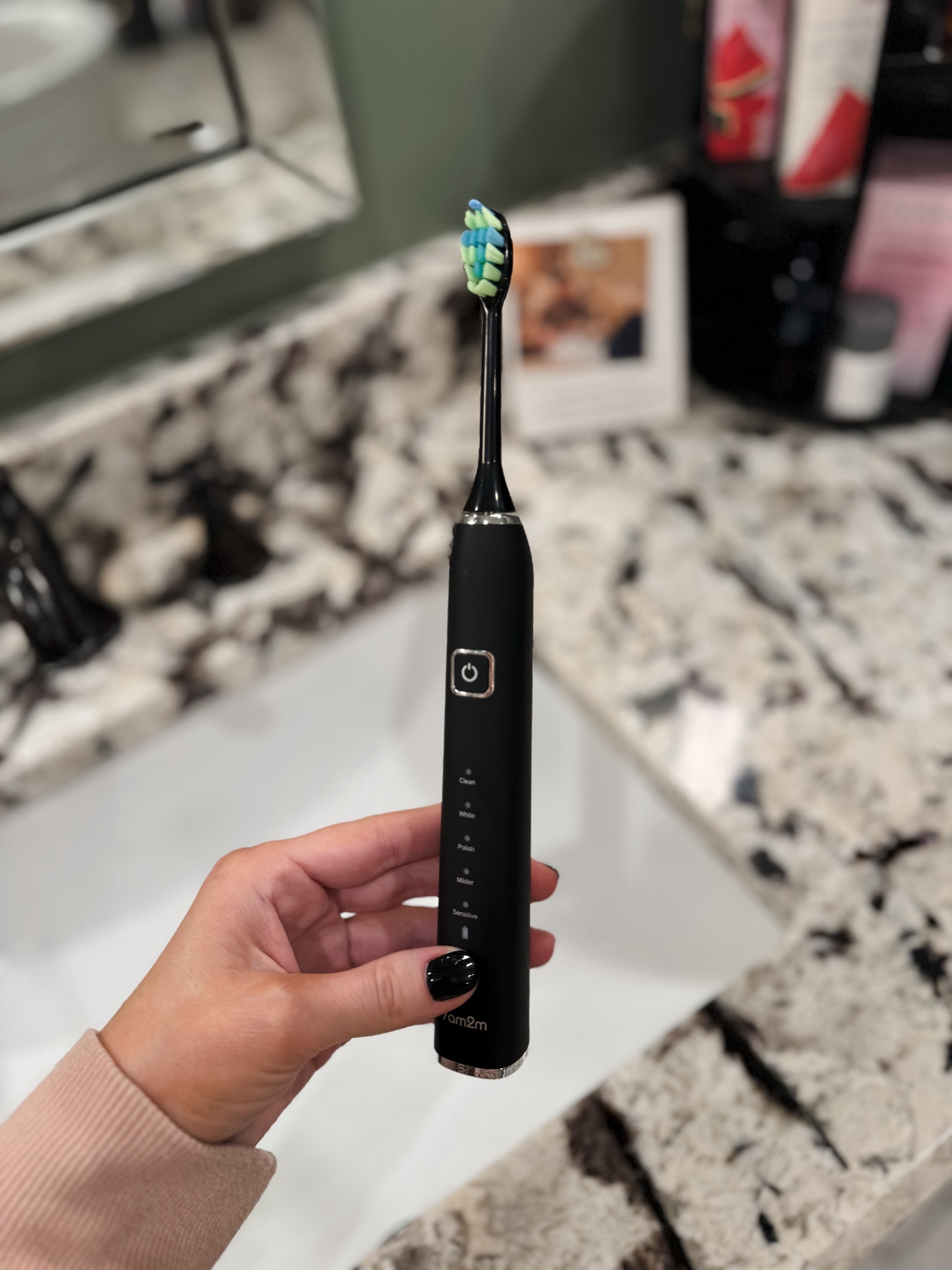Bought one of these for everyone in our family as a stocking stuffer this year! So far, we’ve all loved them and the price is so affordable for an electric toothbrush! It comes in so many color options 🤗

#LTKfamily #LTKkids #LTKbeauty