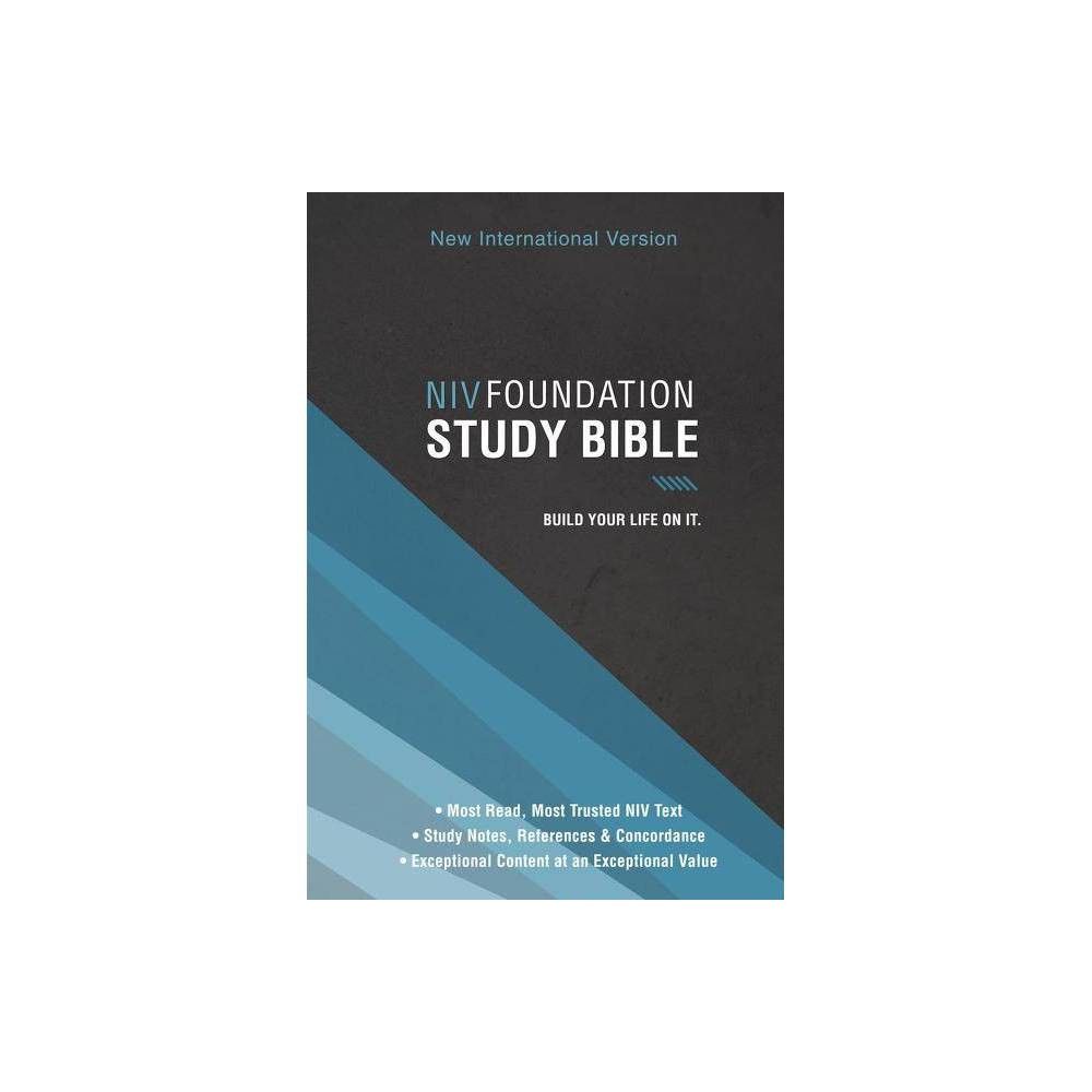 Foundation Study Bible-NIV - by Zondervan (Hardcover) | Target