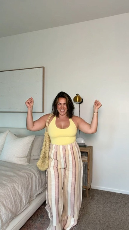 Millennial outfit upgrade. Comfy casual summer outfit. These pants are so good I have them in 3 colors!! Pants & top size M.

#LTKMidsize #LTKootd #LTKSeasonal