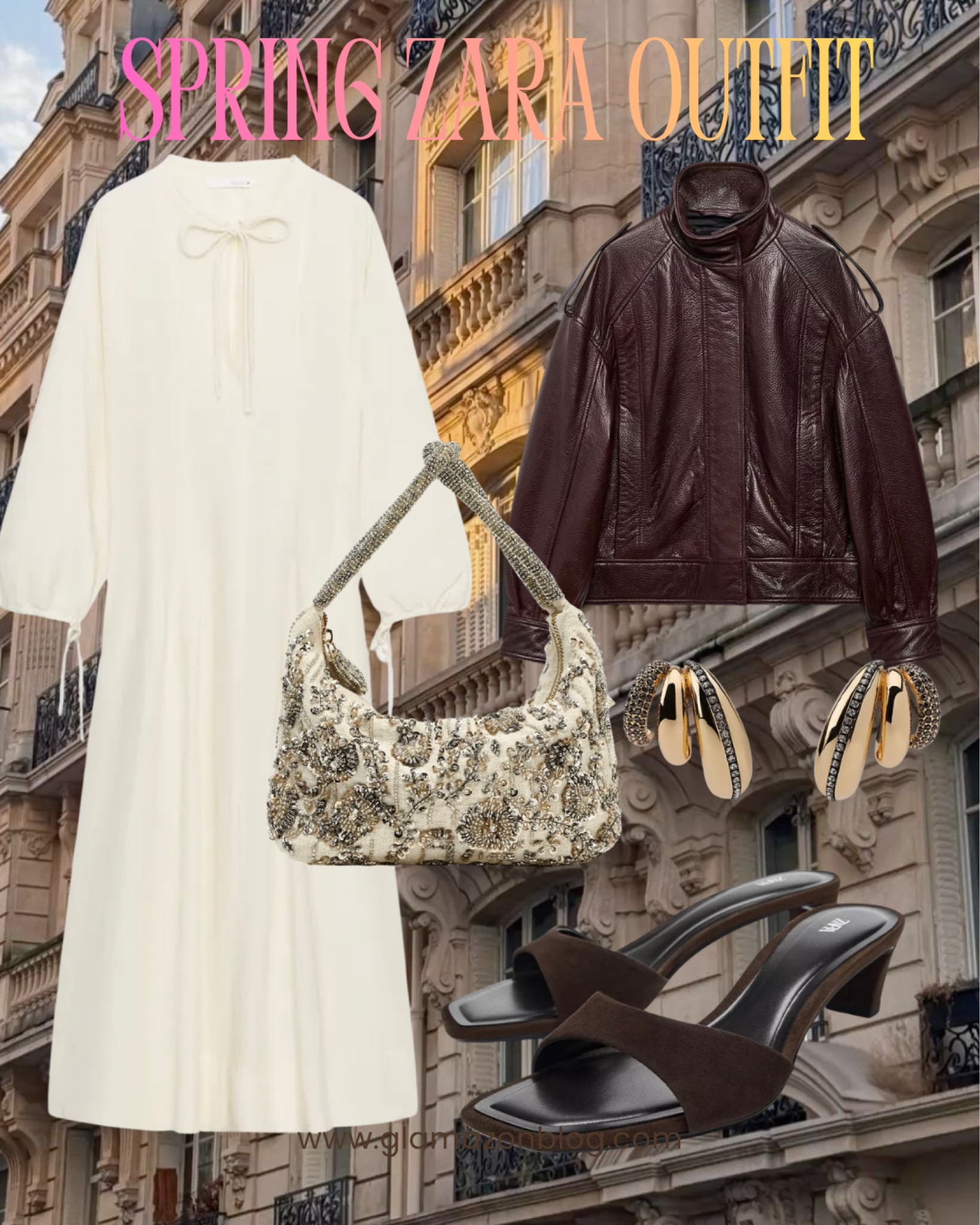 Maxi dress, zara dress, zara jacket, zara leather jacket, suede slides 

#LTKuk #LTKsummer #LTKspring