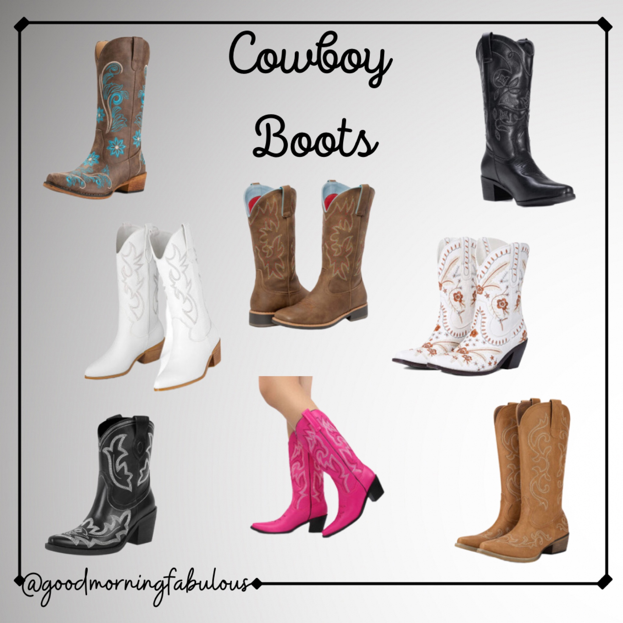 Cowboy boots amazon 

#LTKshoecrush #LTKunder100 #LTKstyletip