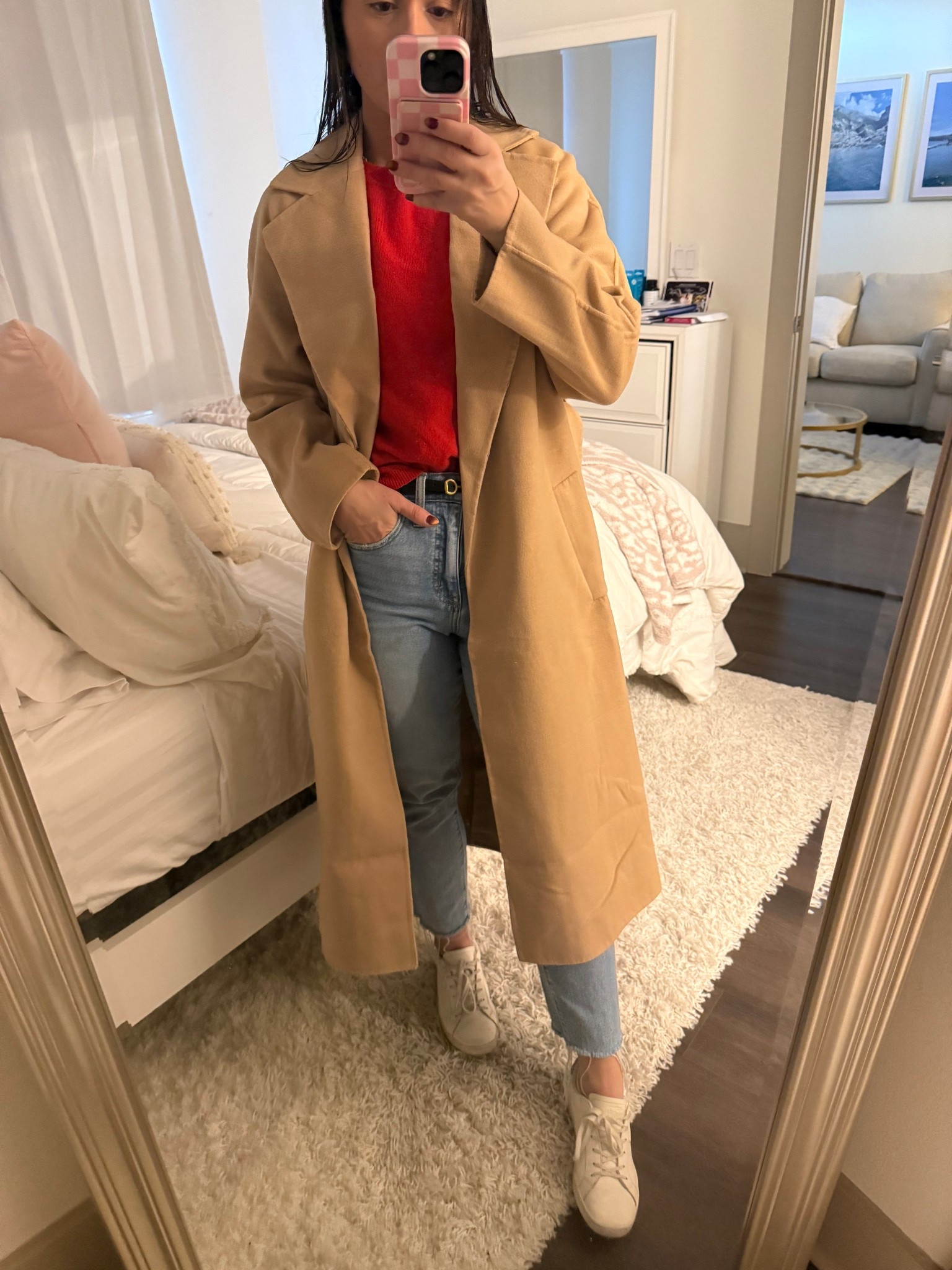 Been loving this trench this season! 

#LTKSeasonal #LTKGiftGuide #LTKSaleAlert