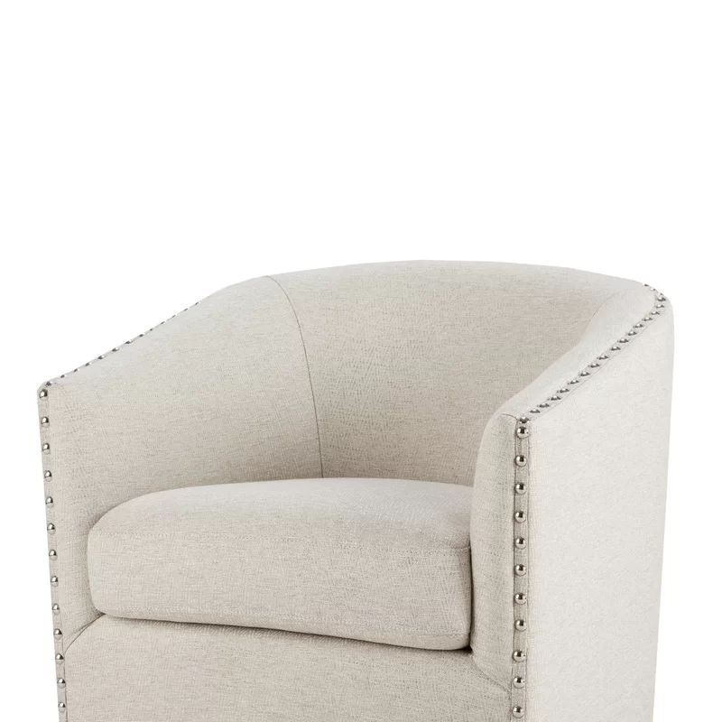 Leominster 28'' Wide Swivel Barrel Chair | Wayfair North America