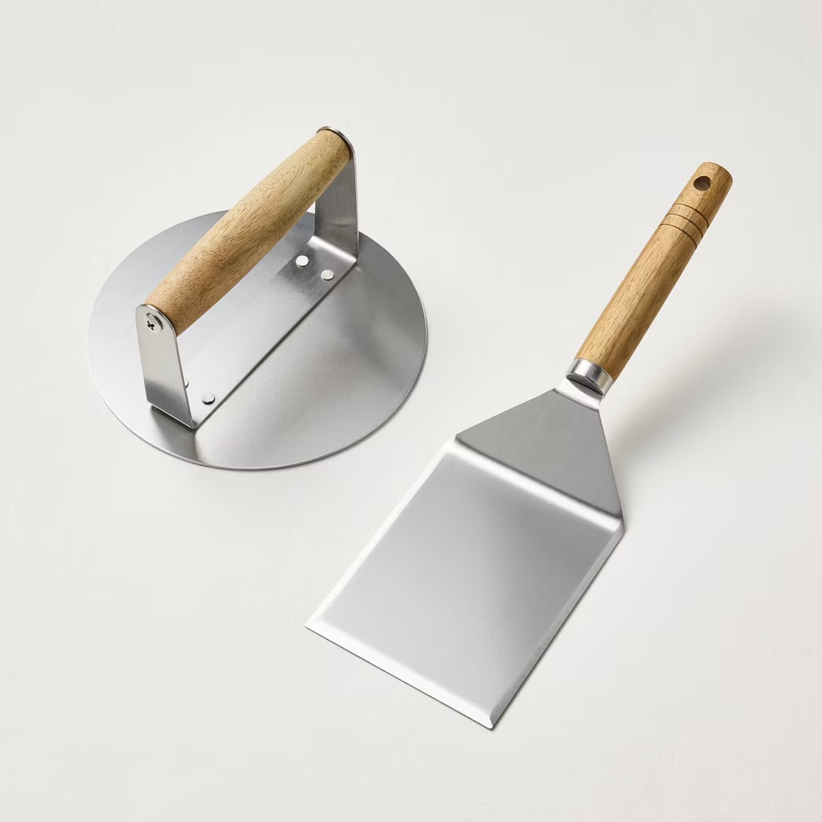 2pc Burger Press & Spatula Grill Tool Set - Hearth & Hand™ with Magnolia | Target