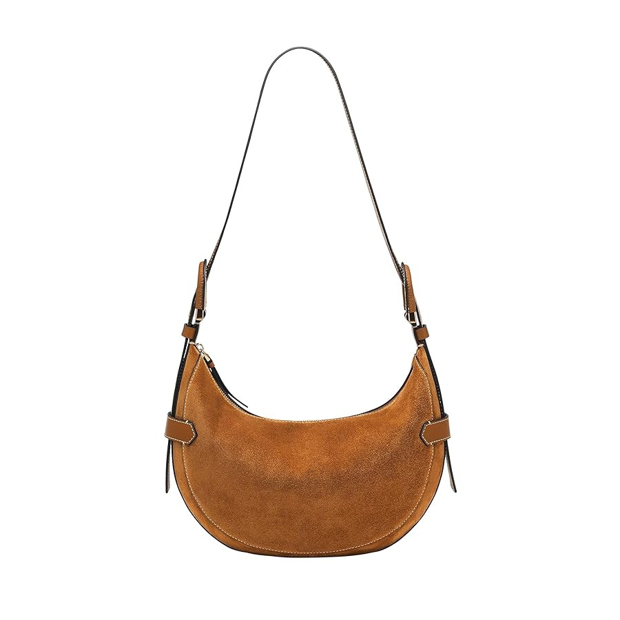 Fossil Women's Harwell Leather Hobo Purse Handbag for Women | Amazon (US)