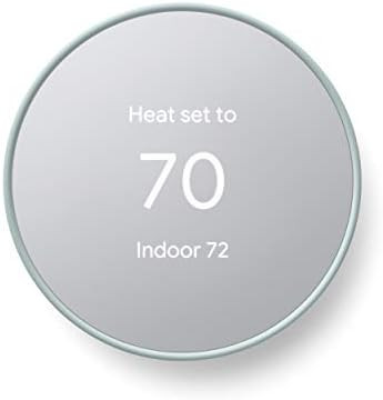 Google Nest Thermostat - Smart Thermostat for Home - Programmable Wifi Thermostat - Fog | Amazon (US)