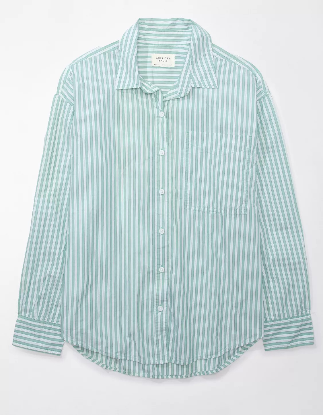 AE Perfect Button-Up Shirt | American Eagle Outfitters (US & CA)