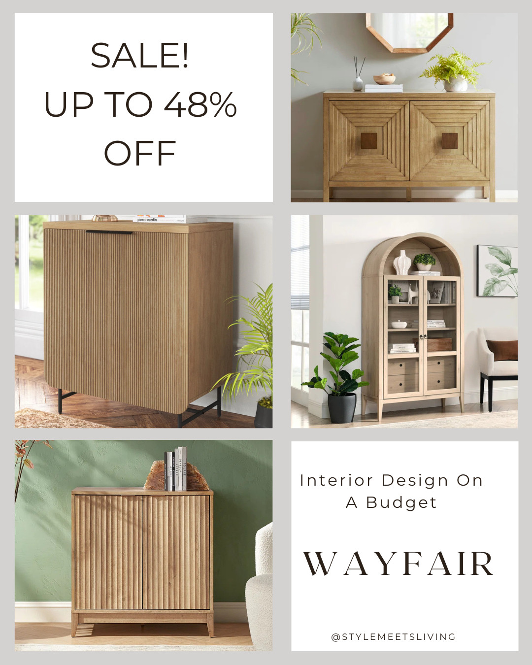 If your dining room or living space needs a quick refresh, this is your moment. Wayfair cabinets are up to 48% off right now—perfect for adding extra storage and style without overspending. 

These sale finds won’t last long, and the best styles are already selling out fast. If you’ve had your eye on a sideboard cabinet, now’s the time to grab it before prices go back up.

@Wayfair

Wayfair cabinets, Wayfair cupboard, sideboard cabinet sale, buffet cabinet, dining room storage, modern sideboard, affordable furniture deals, home decor storage, living room cabinets, dining room storage, buffet table decor, discounted furniture 

 #LTKHome #LTKSaleAlert