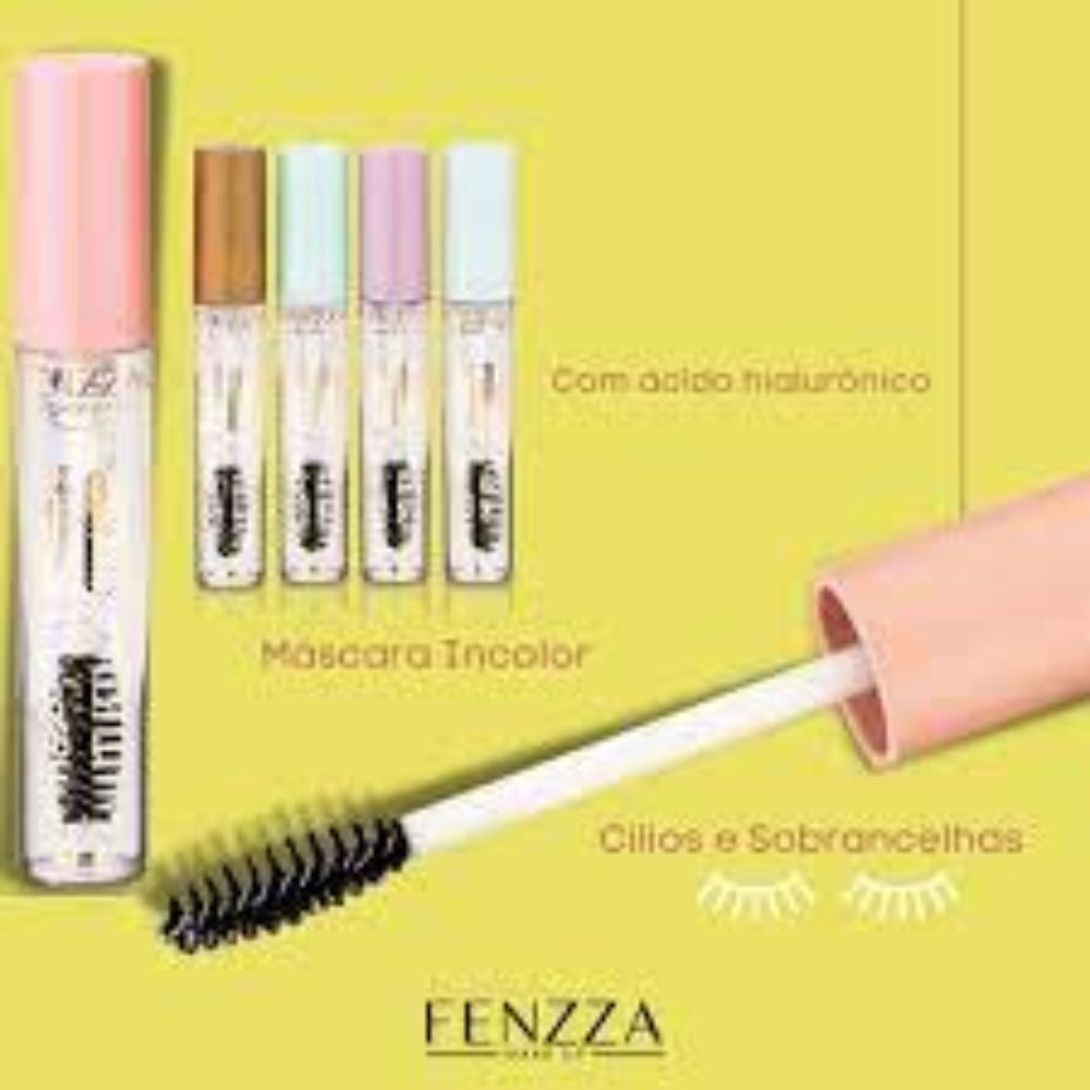 Máscara De Cílios e Sobrancelha Gel Incolor - Fenzza | Shopee Brasil | Shopee (BR)