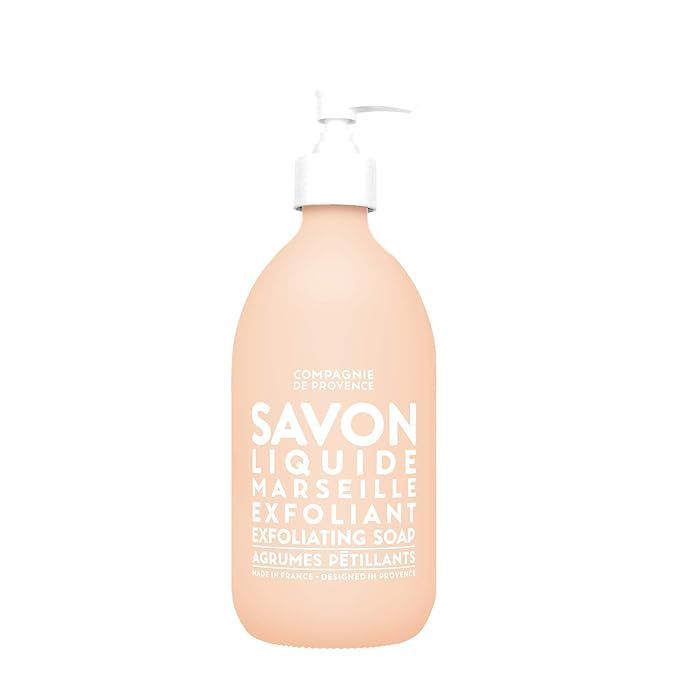 Compagnie de Provence Savon de Marseille Extra Pure Liquid Soap - Exfoliating Sparking Citrus - 1... | Amazon (US)