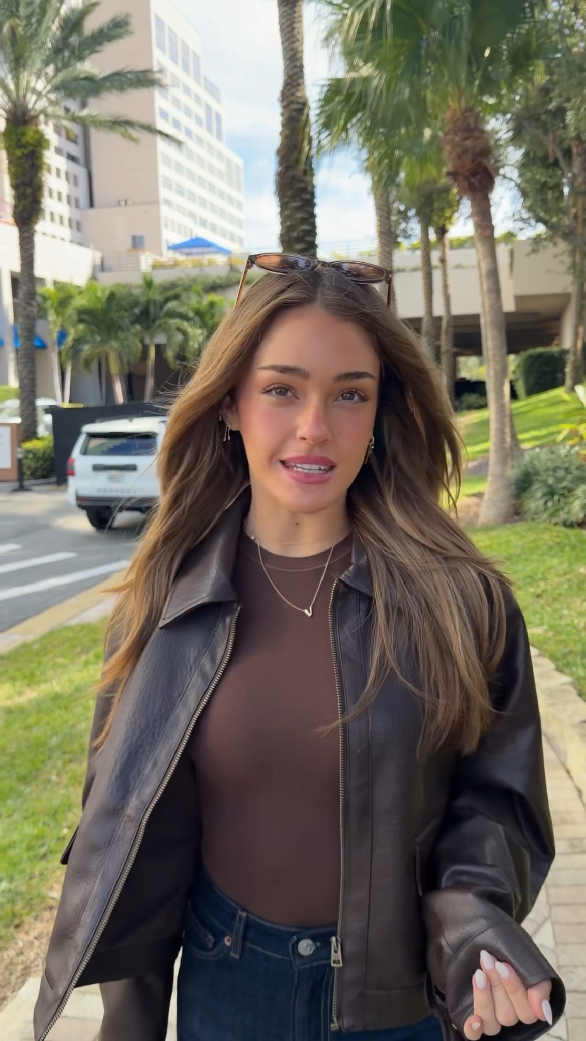 Perfect leather jacket 

#LTKdayinmylife #LTKootd