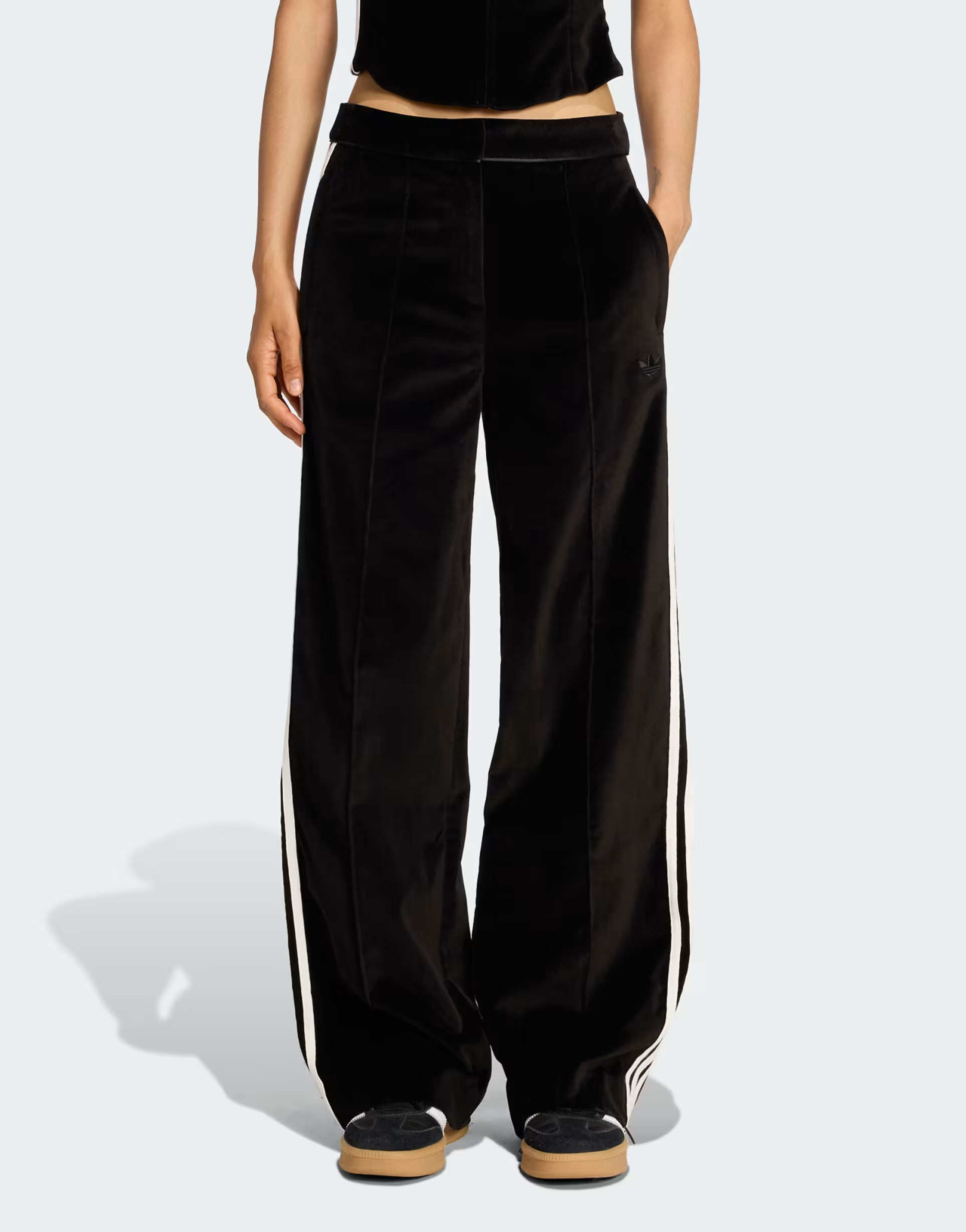 adidas Originals Adidas originals velvet trousers in black | ASOS (Global)