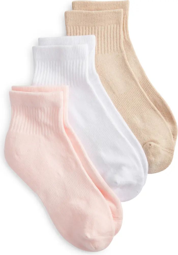 3-Pack Ankle Socks | Nordstrom