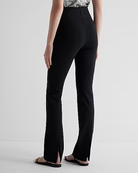 Columnist High Waisted Back Vent Skyscraper Pant | Express
