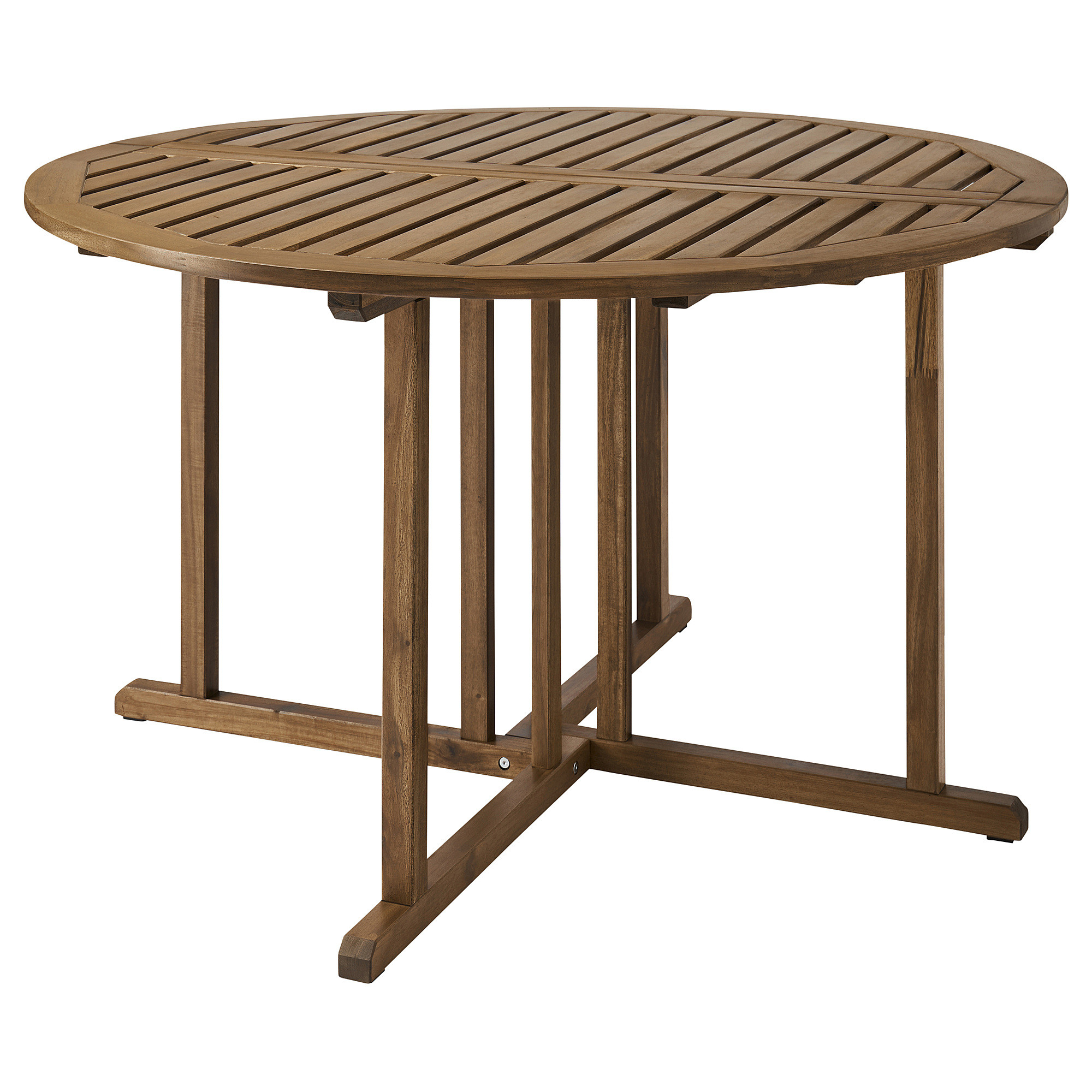 NÄMMARÖ Table, outdoor, light brown stained, 51 1/8 " | IKEA US