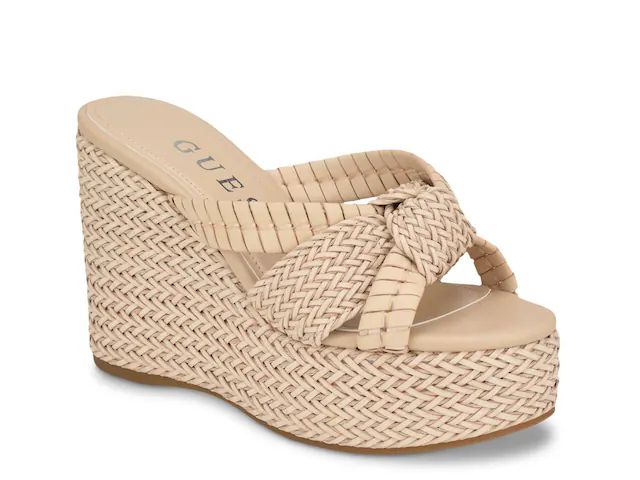 Guess Eveh Wedge Sandal | DSW
