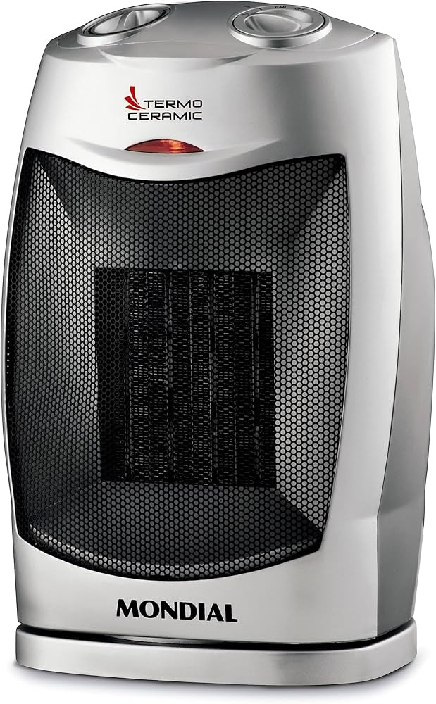 Aquecedor Termo Ceramic, Mondial, Preto/Prata, 1500W, 127V - A-05 | Amazon (BR)