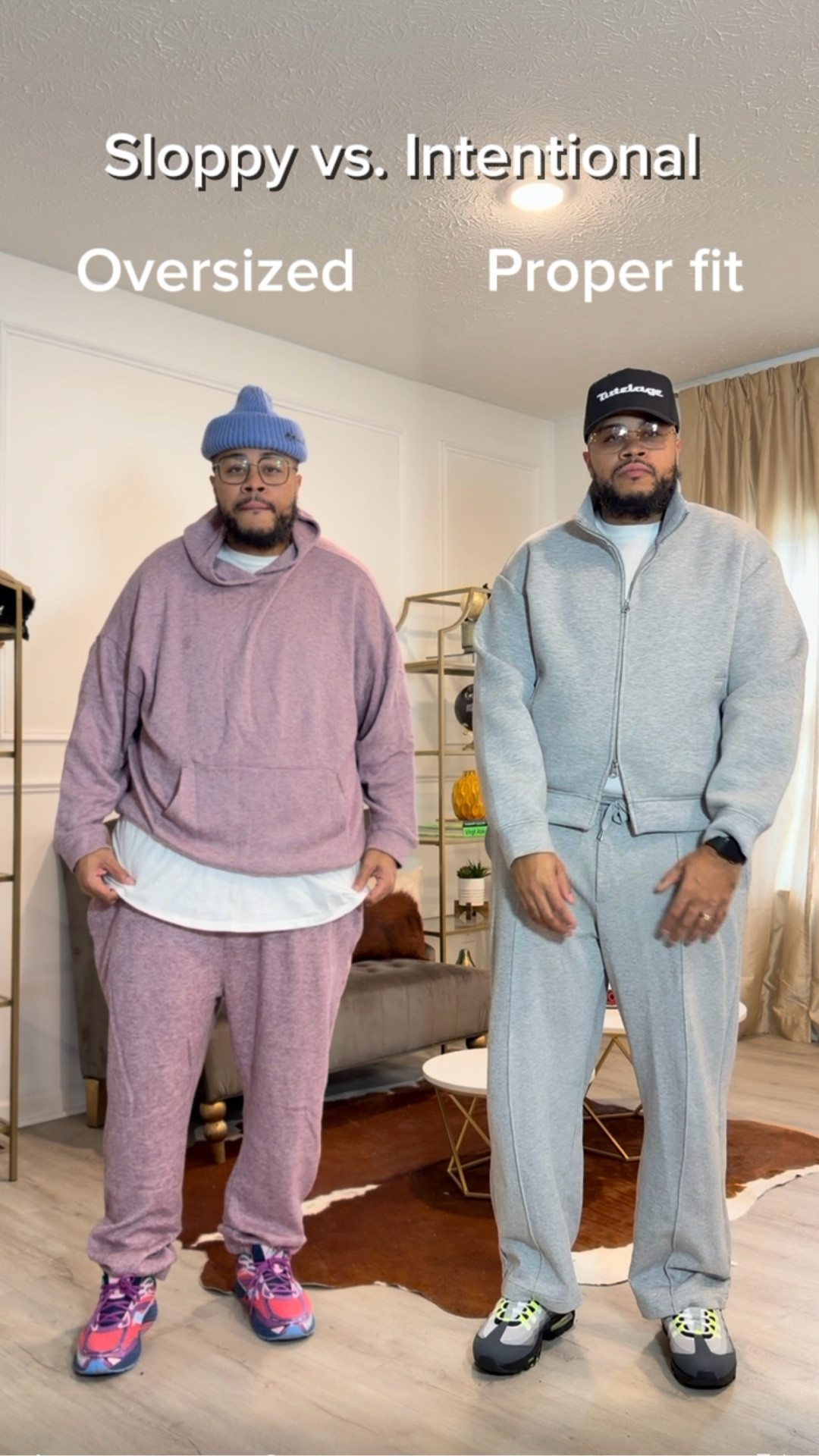 Sloppy vs. intentional . I am wearing a 2xl

#LTKPlusSize #LTKActive #LTKMens