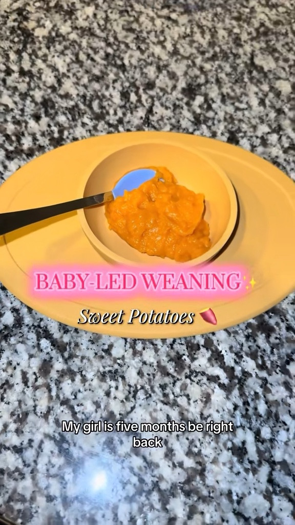 My 5 month old is ready to eat so I made her first food…...Sweet Potatoes 🤤

I plan to make all her baby food so wish me luck!! 🤗

#LTKmomlife #LTKBaby