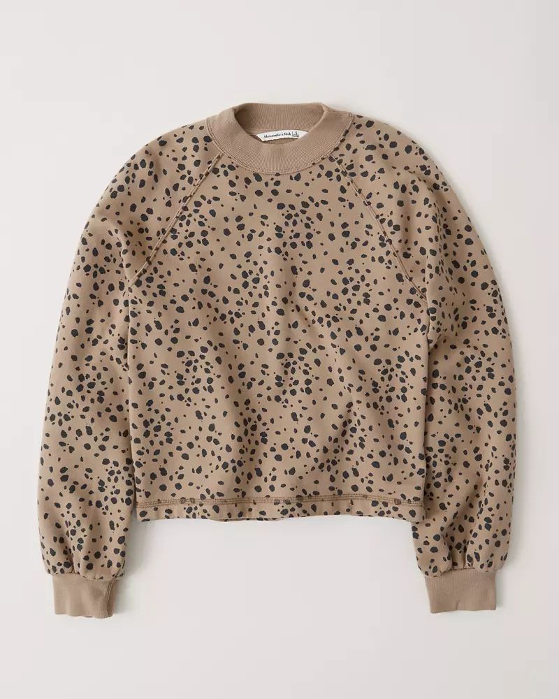 Mini Mockneck Sweatshirt | Abercrombie & Fitch (US)