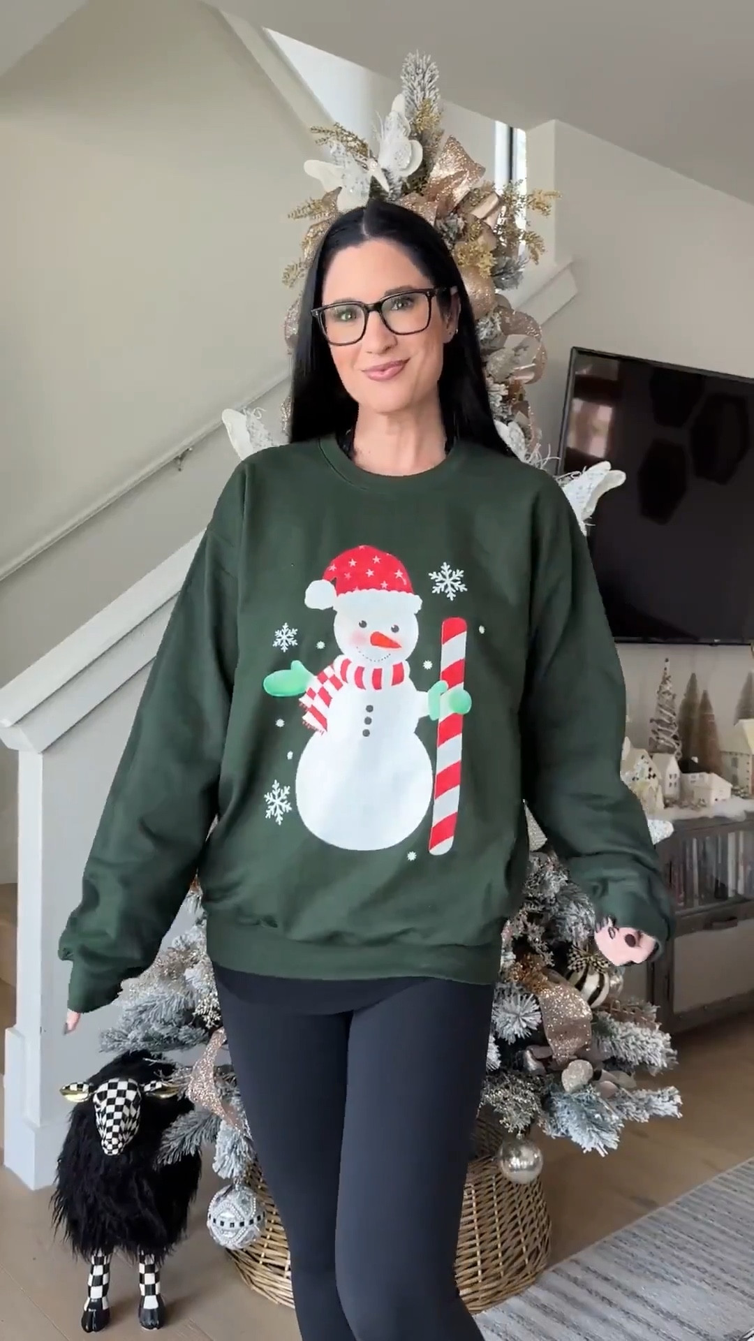 Got the CUTEST Christmas sweatshirts in from MilMie designs! I’m in the size medium. 

#LTKHoliday #LTKGiftGuide #LTKFindsUnder50