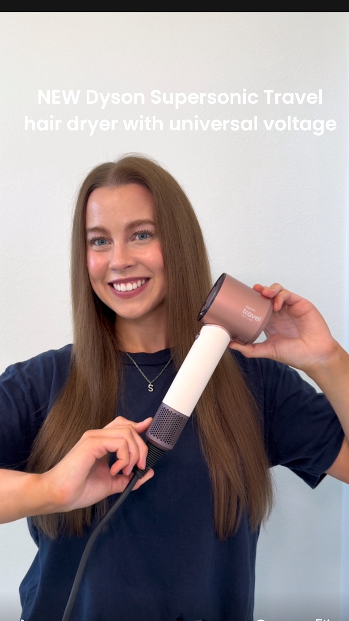 Loving this new travel hair dryer from Dyson! It’s 32% lighter and 25% smaller than the original Supersonic hair dryer. It’s so perfect for traveling because it’s so light but packed with power, and has universal voltage so it’s safe to use anywhere in the world! This is in the colorway ceramic pink. 🩷

#LTKselfcare #LTKBeauty #LTKTravel