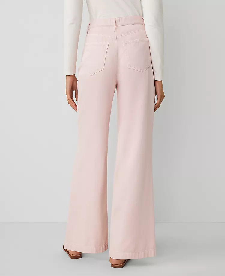 The Petite Relaxed Trouser Jean | Ann Taylor