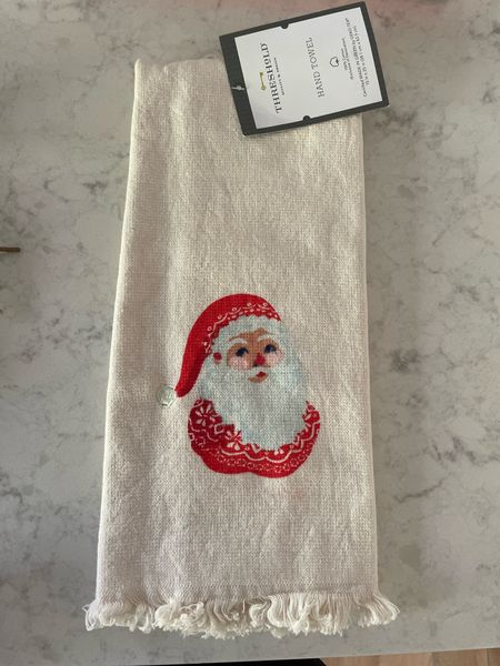 Christmas towel. Santa Christmas towel at target. 

#LTKhome #LTKHoliday #LTKSeasonal