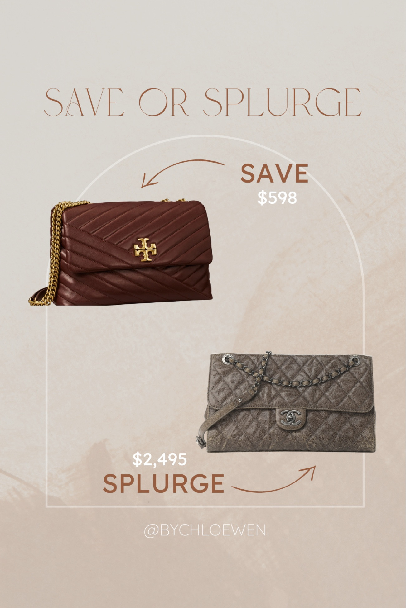 Save OR Splurge: Chanel Crumpled Grained Calfskin Jumbo CC Crave Flap Bag! 

#saveorsplurge
#lookforless
#dupe
#fall
#fallfashion
#fallstyle
#brownpurse
#browncrossbody
#crossbodypurse
#chanel
#chanelpurse
#chanelcrossbody
#chaneldupe
#datenight 

#LTKitbag #LTKsalealert #LTKworkwear