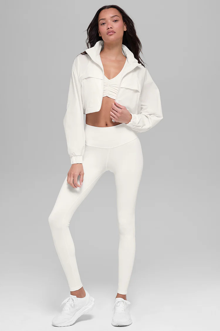 Veste Courte Playmaker - Ivory | Alo Yoga
