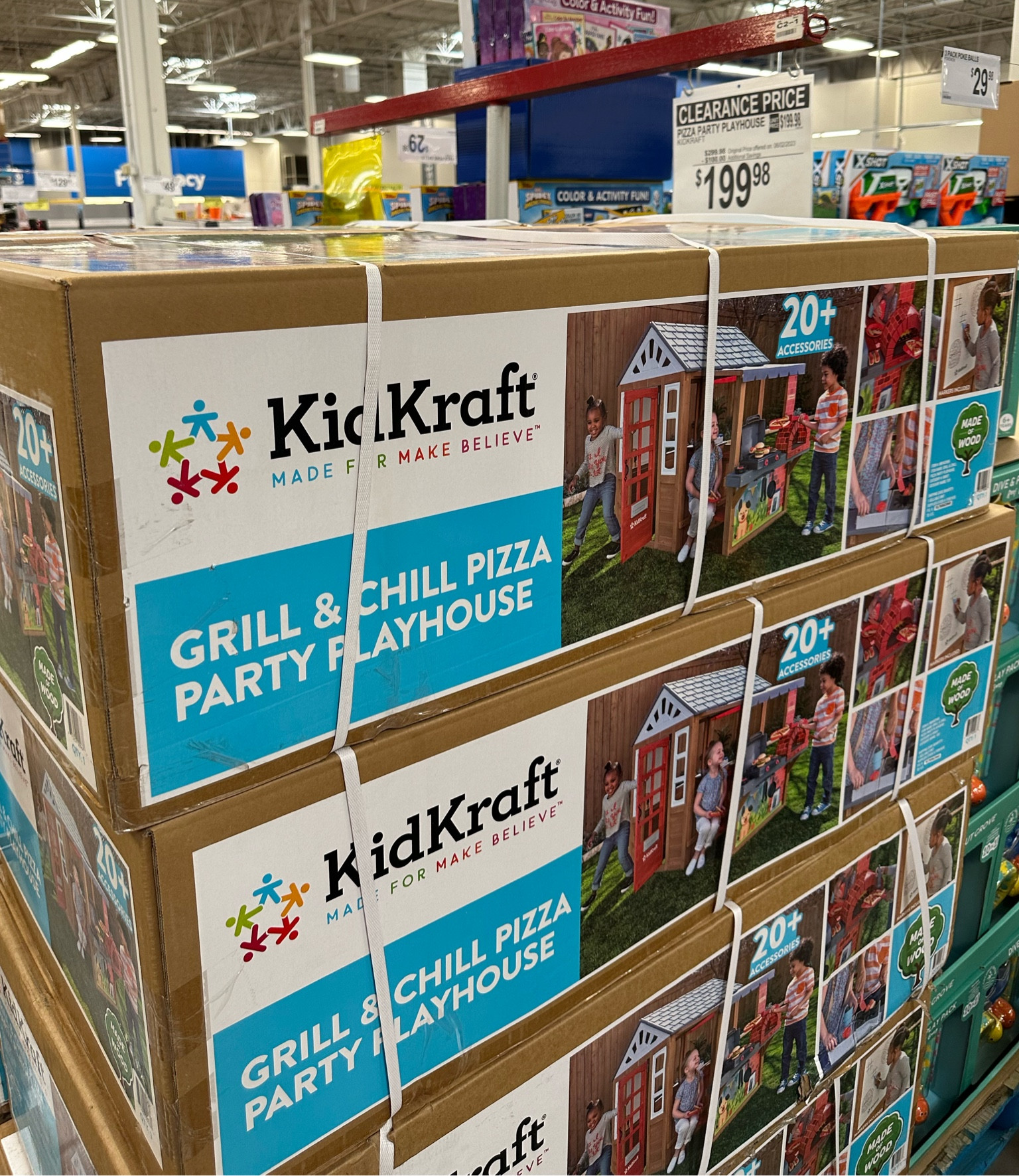 Run! KidKraft Grill & Chill Pizza Party Playhouse is currently on clearance at Sam’s for $199 ($100 off) - perfect for summer outdoor play and I’m obsessed with the little pizza oven and 20+ accessories. Such a great deal and the perfect way to get your kiddos outside playing this summer. We love KidKraft everything and have a backyard full of their products (and now I wish we had this!). I also linked a ton of awesome Kidcraft outdoor fun from Walmart with major savings!!!

Summer fun, outdoor play, playtime, kids toys, kids playhouse, playhouse, wooden playhouse, summertime 

#LTKsalealert #LTKfamily #LTKkids