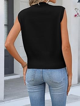 Sweaters for Women V Neck Lightweight Cropped Sweater Ribbed Knit Pullover Cute Tops Spring Summe... | Amazon (US)