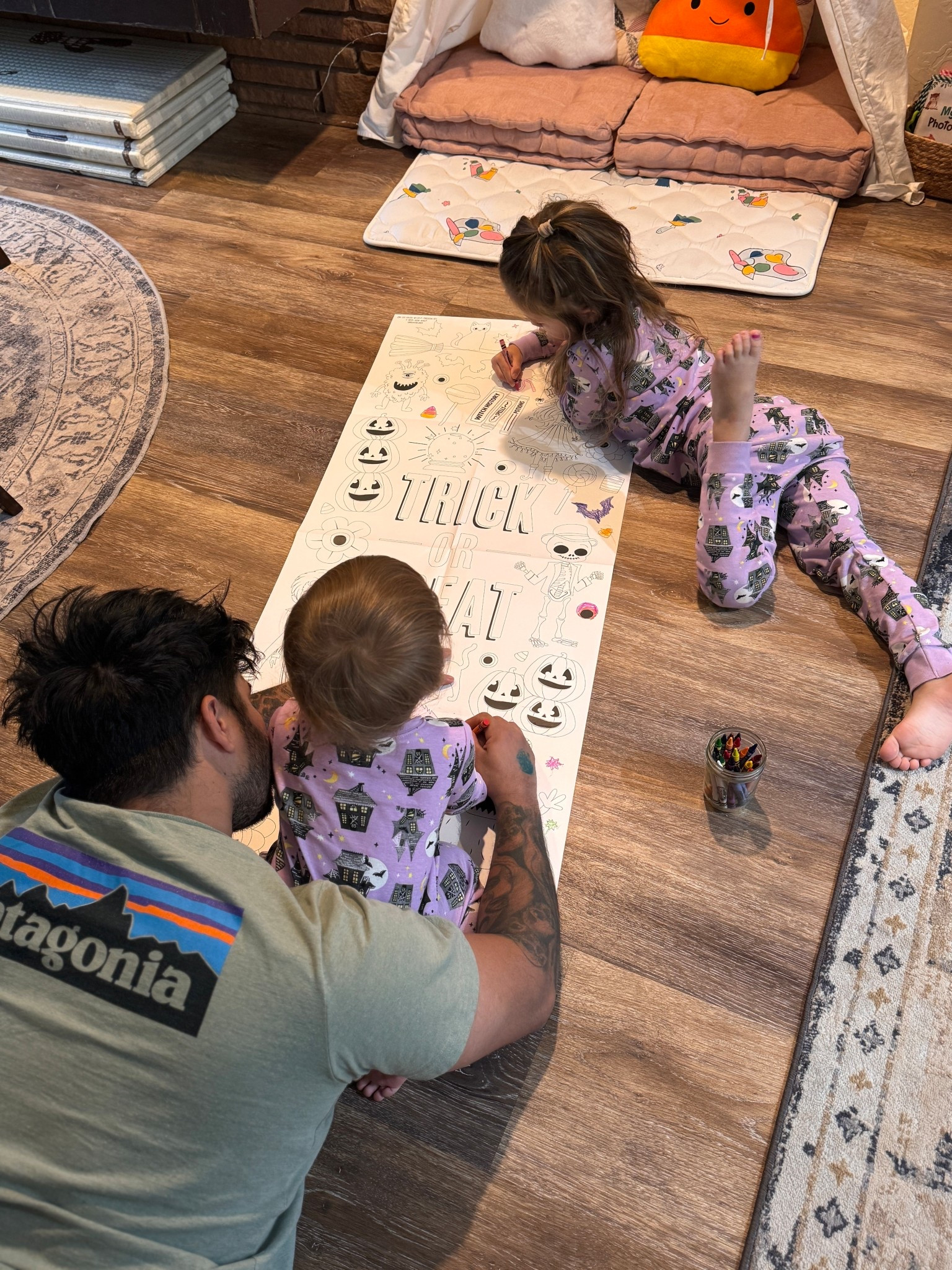 Bed head, coloring, and spooky jammies 👻

#LTKBaby #LTKHalloween #LTKKids