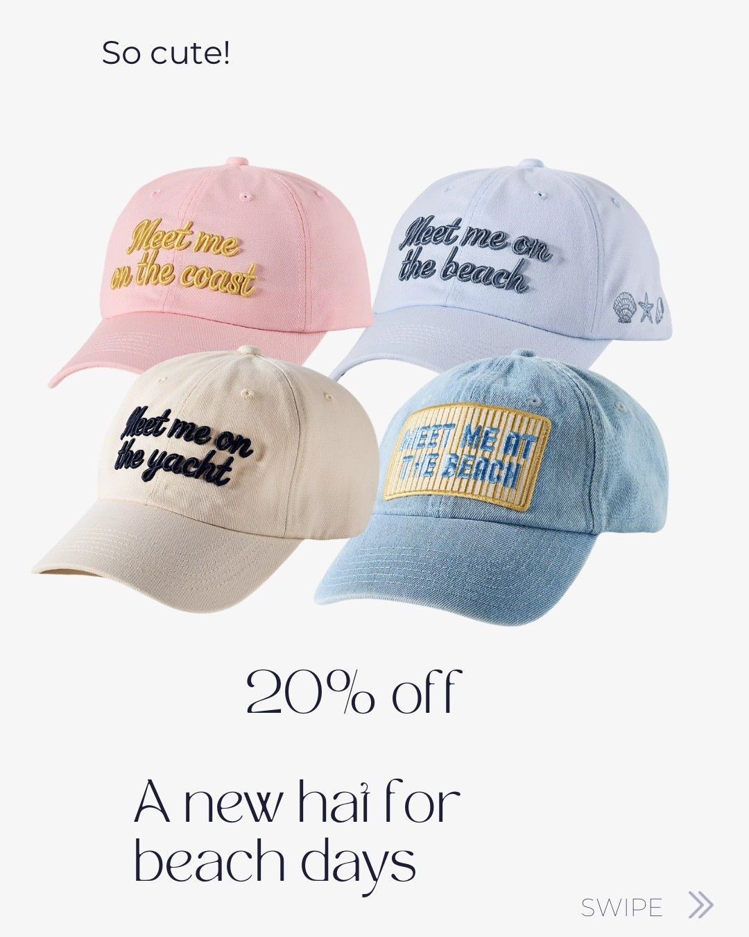 I need all these adorable hats for the beach for summer! 
On sale now!

#LTKTravel #LTKSwim #LTKSaleAlert