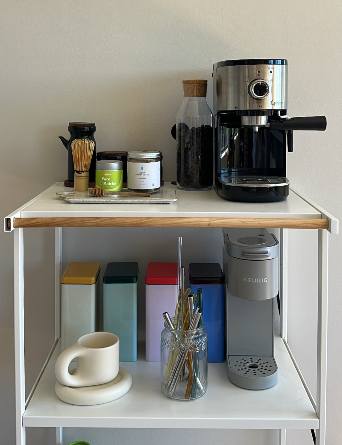 coffee station essentials ☕️ for the colorful containers, click on the link below & all the colors are listed on the site 🫶🏼

#LTKhome #LTKSeasonal