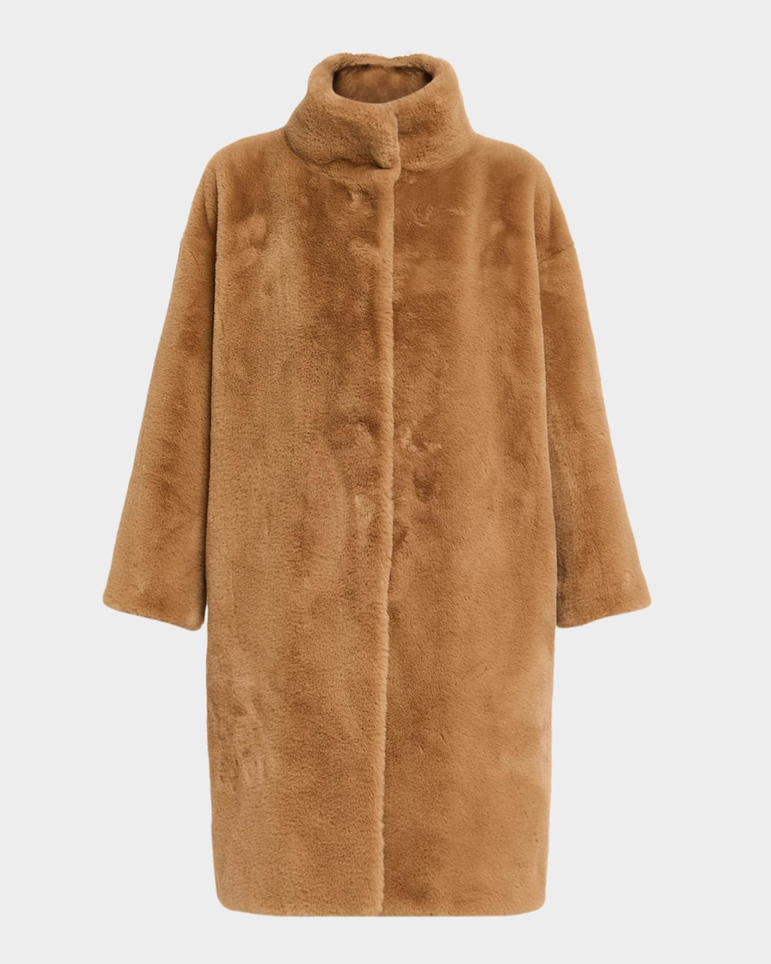 Oversized Alternative Fur Coat | Neiman Marcus