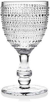 Godinger Wine Glasses Goblets, Beverage Stemmed Glass Cups - Lumina, 9oz, Set of 4 | Amazon (US)